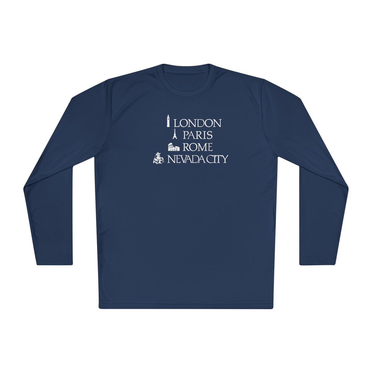 London Paris Rome Nevada City Long Sleeve Tee v2