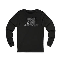 London Paris Rome Grass Valley Long Sleeve Tee