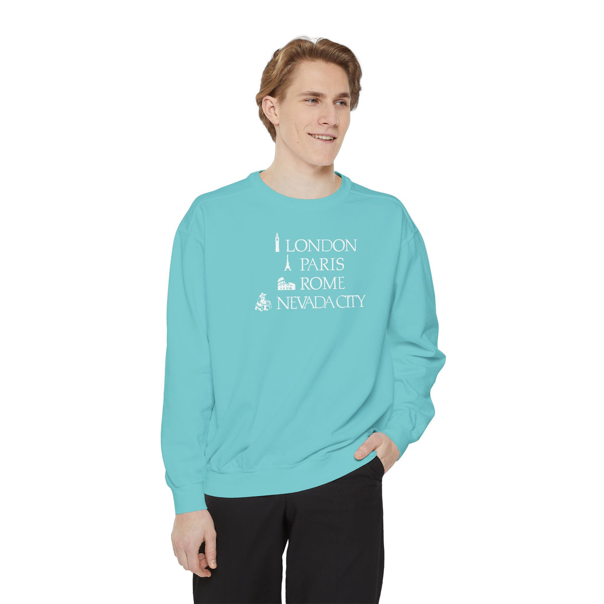 London Paris Rome Nevada City Sweatshirt v3