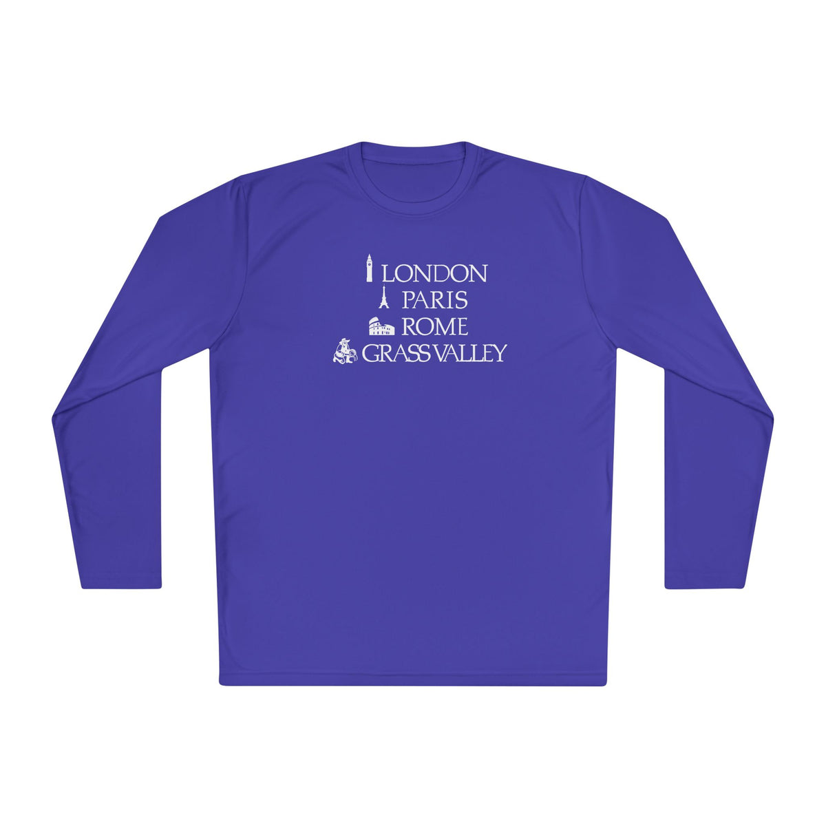 London Paris Rome Grass Valley Long Sleeve Tee v2