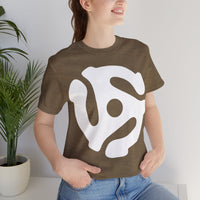 45rpm Record Adapter Large White