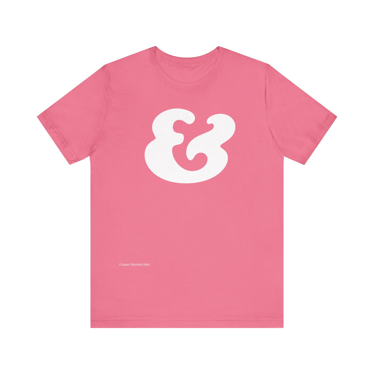 Ampersand | Cooper Standard Italic TShirt