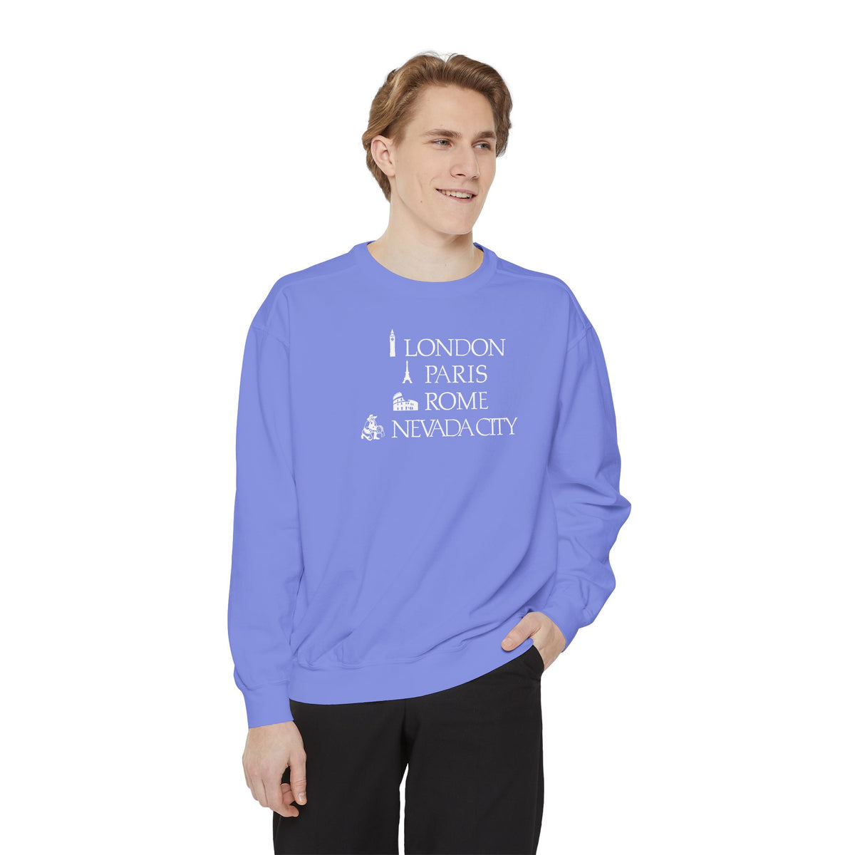 London Paris Rome Nevada City Sweatshirt v3