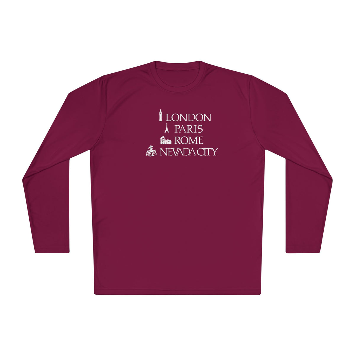London Paris Rome Nevada City Long Sleeve Tee v2