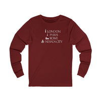 London Paris Rome Nevada City Long Sleeve Tee