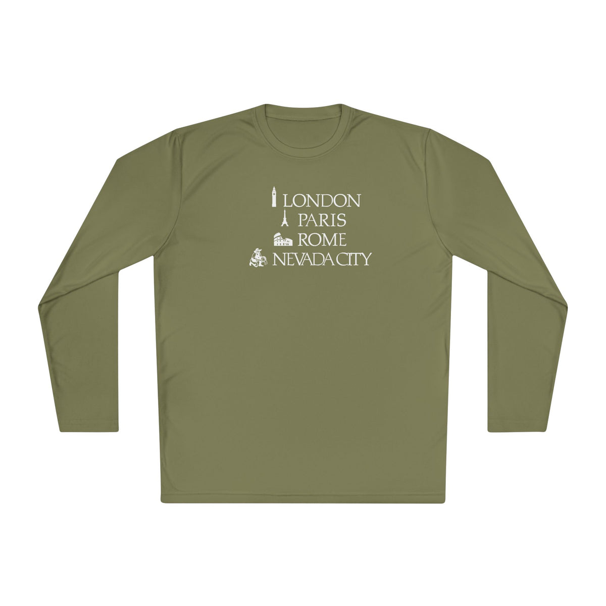 London Paris Rome Nevada City Long Sleeve Tee v2