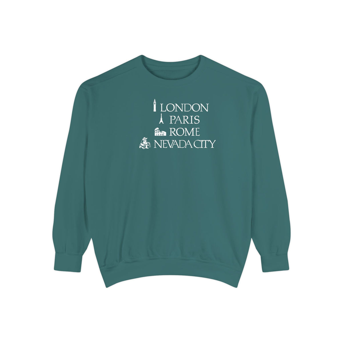 London Paris Rome Nevada City Sweatshirt v3
