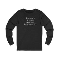 London Paris Rome Nevada City Long Sleeve Tee
