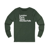 London Paris Tokyo Wichita Falls Long Sleeve TShirt