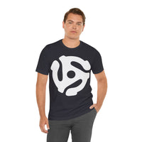 45rpm Record Adapter Large White