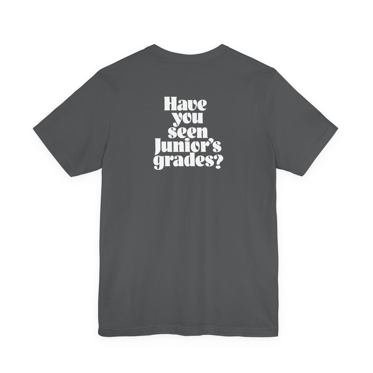 Have you seen Junior's grades? F/B Logo Right