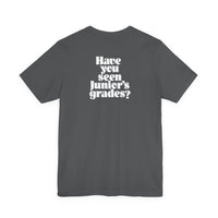Have you seen Junior's grades? F/B Logo Right