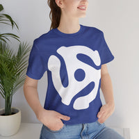 45rpm Record Adapter Large White