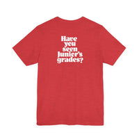 Have you seen Junior's grades? F/B Logo Center