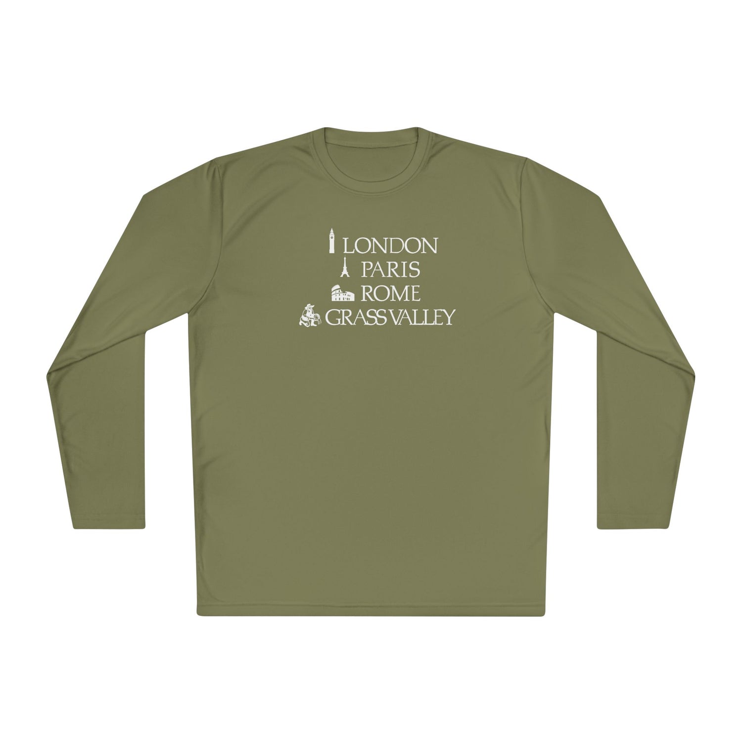 London Paris Rome Grass Valley Long Sleeve Tee v2