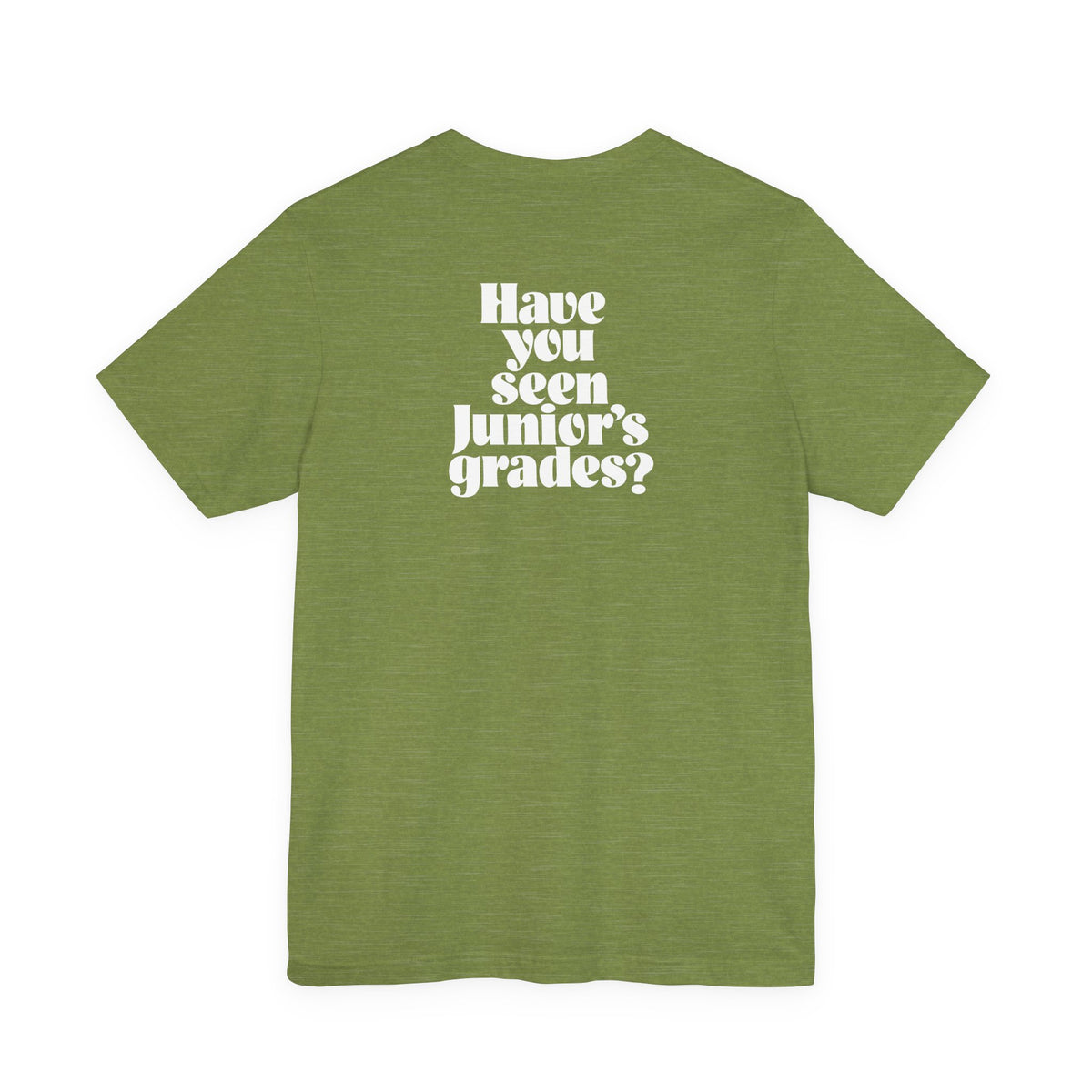 Have you seen Junior's grades? F/B Logo Right