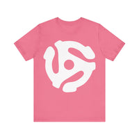 45rpm Record Adapter Large White