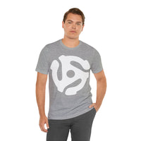 45rpm Record Adapter Large White