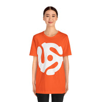 45rpm Record Adapter Large White