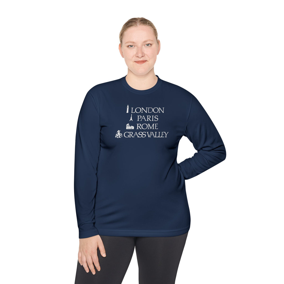 London Paris Rome Grass Valley Long Sleeve Tee v2