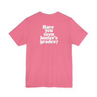 Have you seen Junior's grades? F/B Logo Center