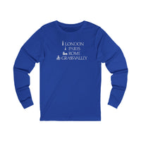 London Paris Rome Grass Valley Long Sleeve Tee