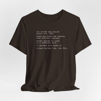 The system goes online Aug. 4, 1997 (Skynet)