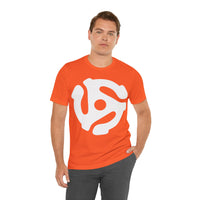 45rpm Record Adapter Large White