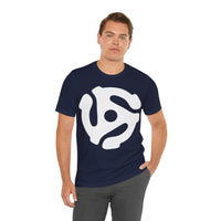 45rpm Record Adapter Large White