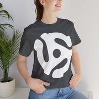 45rpm Record Adapter Large White