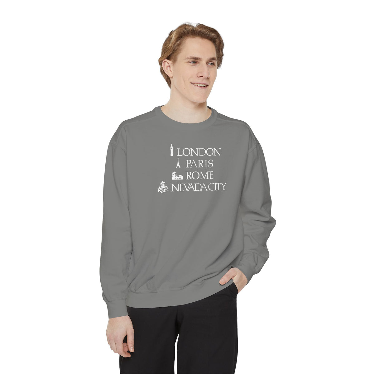 London Paris Rome Nevada City Sweatshirt v3