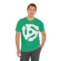 45rpm Record Adapter Large White