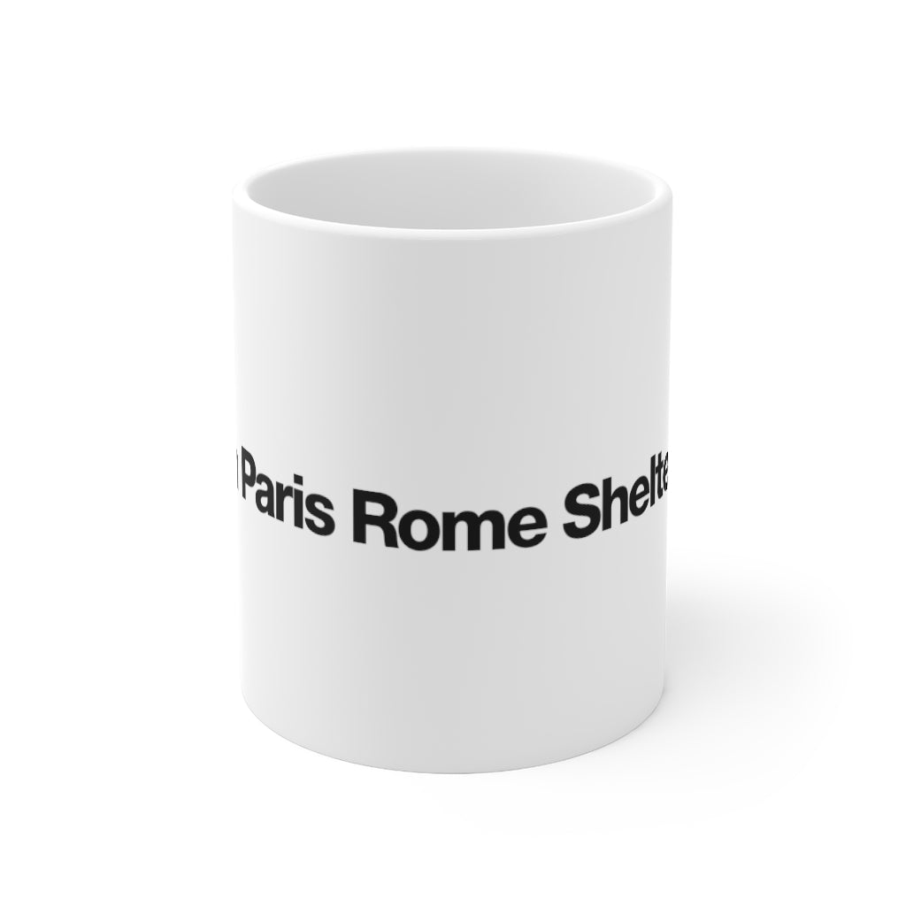 Shelter Island Mug Single • Black