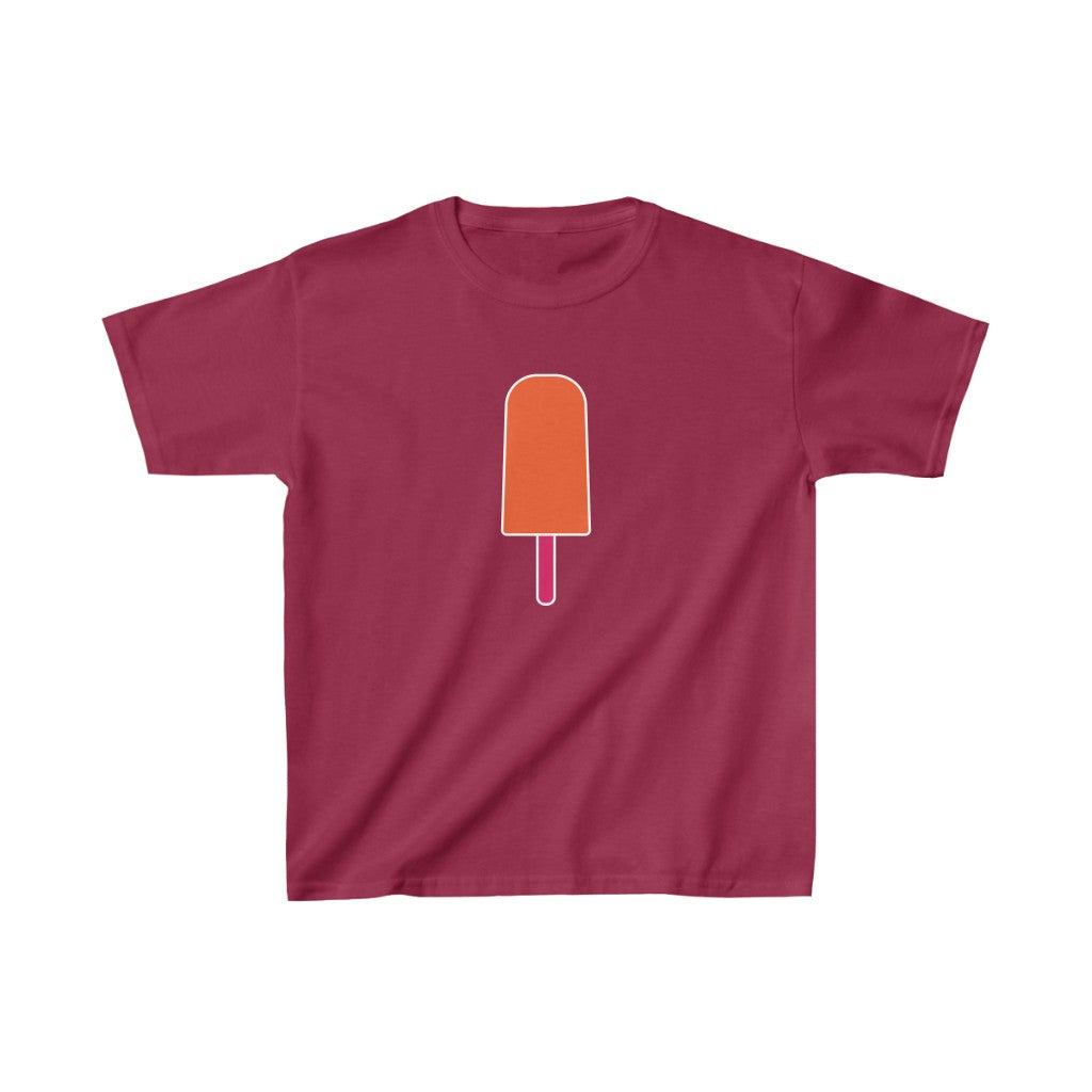 Popsicle Orange Red Kids