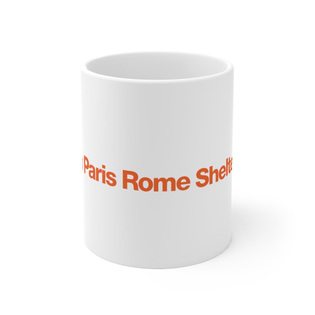 Shelter Island Mug Single • Orange