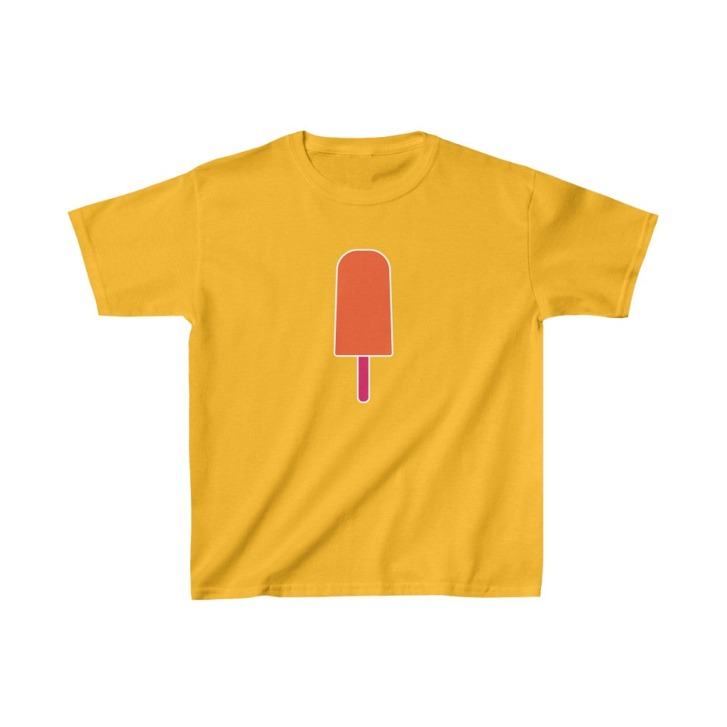 Popsicle Orange Red Kids