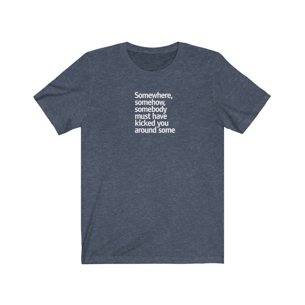 Somewhere, somehow, somebody [LY1]