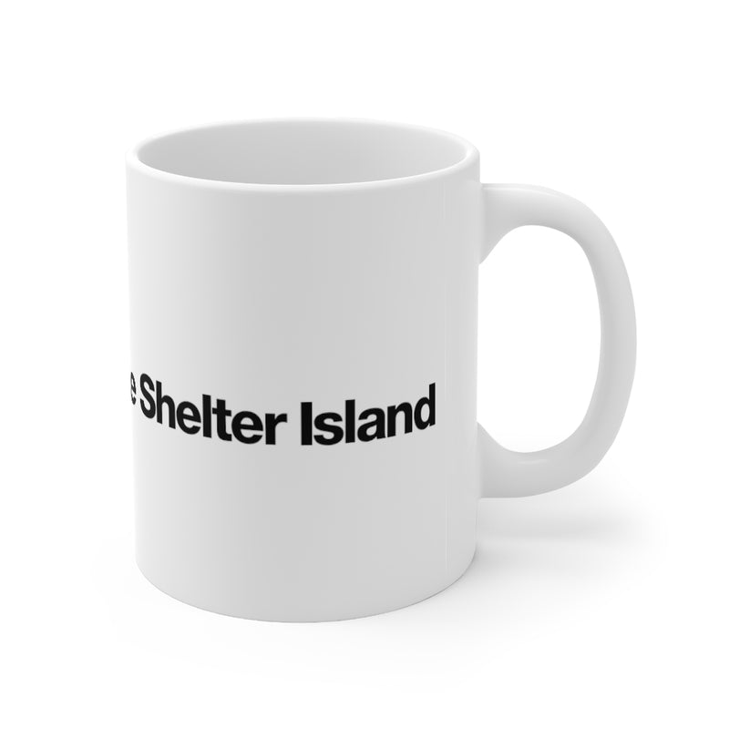 Shelter Island Mug Single • Black