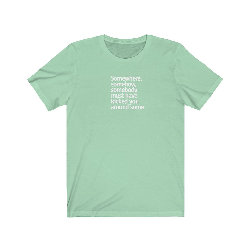 Somewhere, somehow, somebody [LY1]