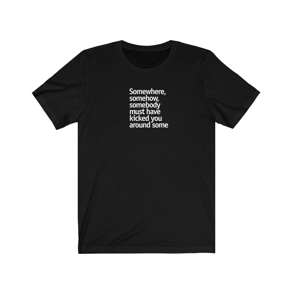 Somewhere, somehow, somebody [LY1]