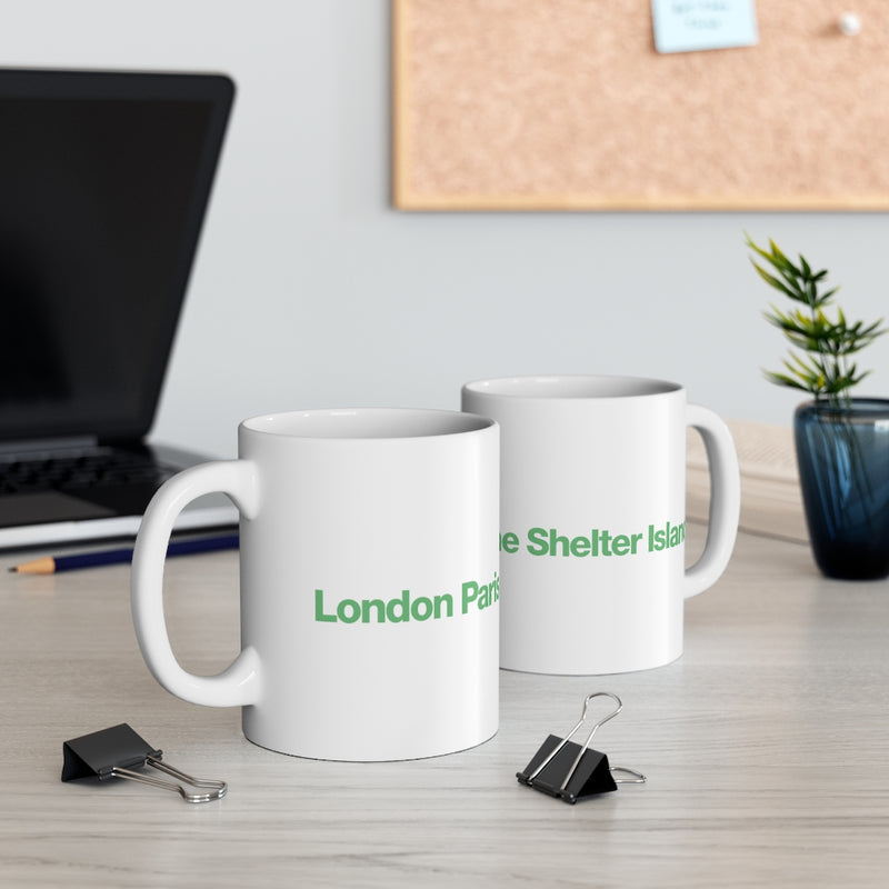 Shelter Island Mug Single • Green