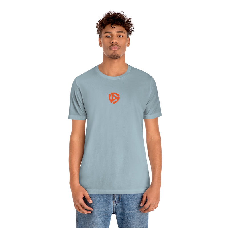 45rpm Record Adapter Small Orange