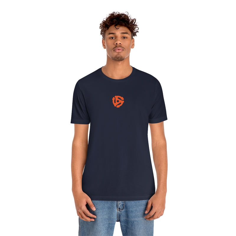 45rpm Record Adapter Small Orange