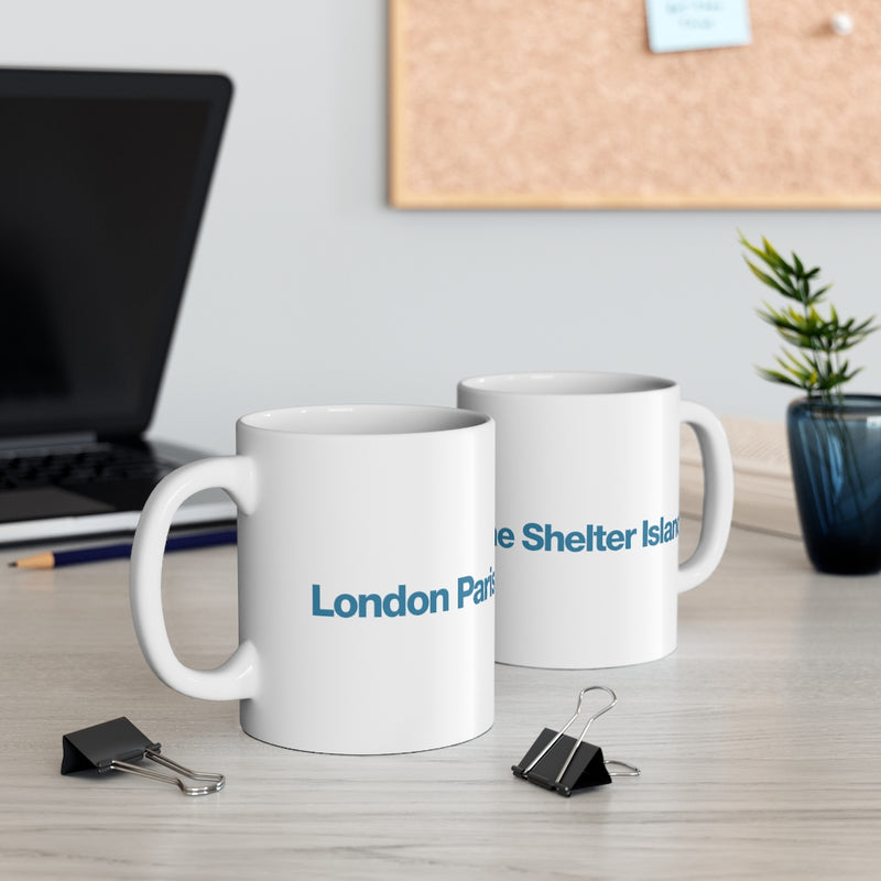 Shelter Island Mug Single • Blue