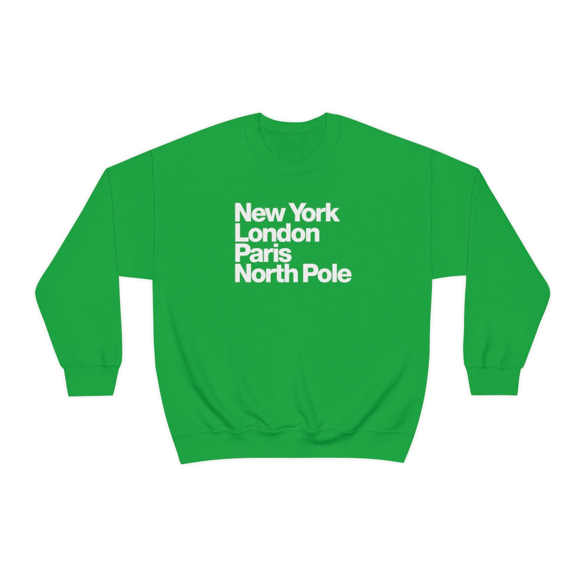 North Pole Adult Sweatshirt